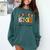 I Survived 6733 Days Baseball Football Softball 3rd Grade Comfort Colors Sweatshirt Chalky Mint