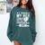 I Teach My Boy To Hit And Steal Baseball Mom Comfort Colors Sweatshirt Chalky Mint