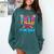 Teacher Kids Field Day 2026 Baseball Field Day Fun Day Comfort Colors Sweatshirt Chalky Mint