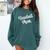 AS Tees Baseball Mom Mama Mommy Mother Comfort Colors Sweatshirt Chalky Mint