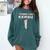 Thank You Kersh Clayton Kershaw Los Angeles Baseball MLBPA Comfort Colors Sweatshirt Chalky Mint