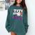 Titi Rookie Of Year 1st Birthday Baseball Theme Matching Comfort Colors Sweatshirt Chalky Mint