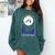 Twilight HOA HOA HOA Vampire Baseball Moonlight Movie Comfort Colors Sweatshirt Chalky Mint