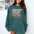 Uniform Washer Water Filler Cheerleader Baseball Mom Comfort Colors Sweatshirt Chalky Mint