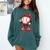Valentine Baseball Drip Ice Cream Youth Boys Couples Comfort Colors Sweatshirt Chalky Mint