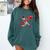 Valentine Baseball Player Drip Comfort Colors Sweatshirt Chalky Mint Valentine Baseball Player Drip Comfort Colors Sweatshirt Chalky Mint