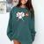 Valentines Day Baseball Ball Heart Dab Boys Kids Men Comfort Colors Sweatshirt Chalky Mint Valentines Day Baseball Ball Heart Dab Boys Kids Men Comfort Colors Sweatshirt Chalky Mint