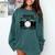 Warning Will Yell Loudly My Son Baseball Mom Comfort Colors Sweatshirt Chalky Mint