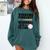 Weekend Forecast Baseball Baseball Mom Comfort Colors Sweatshirt Chalky Mint