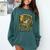 Winston-Salem Werewolves Minor League Baseball Club Comfort Colors Sweatshirt Chalky Mint
