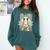 Women Kids Baseball Game Day Vibes Smile Baseball Mom Comfort Colors Sweatshirt Chalky Mint Women Kids Baseball Game Day Vibes Smile Baseball Mom Comfort Colors Sweatshirt Chalky Mint
