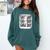 Womens Baseball Mom Leopard Game Day Mother's Day Comfort Colors Sweatshirt Chalky Mint Womens Baseball Mom Leopard Game Day Mother's Day Comfort Colors Sweatshirt Chalky Mint