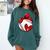 Womens Custom Baseball Mom Number 7 Heart For Mom Mommy Comfort Colors Sweatshirt Chalky Mint Womens Custom Baseball Mom Number 7 Heart For Mom Mommy Comfort Colors Sweatshirt Chalky Mint