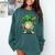 Women's St Patricks Day Baseball Leprechaun Shamrock Player Boys Kid Comfort Colors Sweatshirt Chalky Mint Women's St Patricks Day Baseball Leprechaun Shamrock Player Boys Kid Comfort Colors Sweatshirt Chalky Mint