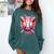Women's Valentines Day Baseball Boys Ice Cream Drip Heart Youth Kids Comfort Colors Sweatshirt Chalky Mint Women's Valentines Day Baseball Boys Ice Cream Drip Heart Youth Kids Comfort Colors Sweatshirt Chalky Mint