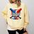 100 Days Of School 100th Day Youth Drip Baseball Boys Kid Comfort Colors Sweatshirt Blue Spruce