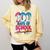 100 Days Of School Baseball Drip Bat 100th Day Of School Boy Comfort Colors Sweatshirt Blue Spruce