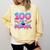 100 Days Of School Baseball Dripping Ice Cream 100th Day Comfort Colors Sweatshirt Blue Spruce 100 Days Of School Baseball Dripping Ice Cream 100th Day Comfort Colors Sweatshirt Blue Spruce
