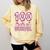 100 Days Of School Baseball Ice Cream Drip 100th Day Boys Comfort Colors Sweatshirt Blue Spruce