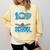 100 Days Of School Baseball Ice Cream Drip Student Kids Boys Comfort Colors Sweatshirt Blue Spruce