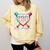 100 Days Of School Boy Kids Baseball Ice Cream Drip Teacher Comfort Colors Sweatshirt Blue Spruce