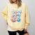 6 7 Baseball Six Seven Meme 67 Hands Kids Men Women Comfort Colors Sweatshirt Blue Spruce