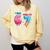 I Was 6 Now I'm 7 Birthday Baseball Drip For Boys Kid Comfort Colors Sweatshirt Blue Spruce