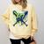67 Baseball Drip Effect Urban Tee Style 6-7 Meme Graphic Premium Tri-Blend Comfort Colors Sweatshirt Blue Spruce