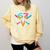 67 Ice Cream Drip Baseball Meme Six Seven Gen Alpha Slang Comfort Colors Sweatshirt Blue Spruce