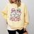 67 Meme Kawaii Cats Baseball Ice Cream Drip 6 7 Kids Comfort Colors Sweatshirt Blue Spruce