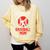 Act Like a Lady Scream Like a Baseball Mom Baseball Comfort Colors Sweatshirt Blue Spruce
