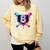 Baseball 8 Year Old Ice Cream Drip 8th Birthday Party Comfort Colors Sweatshirt Blue Spruce