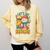 Baseball Banana Sports Drip Art For Kids Comfort Colors Sweatshirt Blue Spruce Baseball Banana Sports Drip Art For Kids Comfort Colors Sweatshirt Blue Spruce