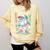 Baseball Character Cartoon Batter Drip Style Women Men Comfort Colors Sweatshirt Blue Spruce Baseball Character Cartoon Batter Drip Style Women Men Comfort Colors Sweatshirt Blue Spruce