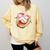 Baseball Drip Ice Cream Coquette Pink Bow Baseball Player Comfort Colors Sweatshirt Blue Spruce