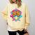Baseball Drip Jersey Number 99 For Players & 99th Birthday Comfort Colors Sweatshirt Blue Spruce