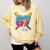 Baseball Drip Number 67 Player 67th Birthday Meme Gen Alpha Comfort Colors Sweatshirt Blue Spruce