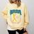 Baseball Is My Favorite Season Player Coach Fan Game Day Comfort Colors Sweatshirt Blue Spruce
