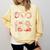 Baseball Game Day Coquette Game Day Baseball Comfort Colors Sweatshirt Blue Spruce