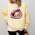 Baseball Glove Drip Shirt Ice Cream Dripping Girls Pocket Premium Comfort Colors Sweatshirt Blue Spruce