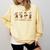 Baseball Goose Baseball Silly Goose Game Day Sports Comfort Colors Sweatshirt Blue Spruce