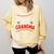 Baseball Great Grandma Of A Baseball Player Great Grandma Comfort Colors Sweatshirt Blue Spruce