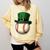 Baseball Leprechaun Hat Saint Patrick Retro Comfort Colors Sweatshirt Blue Spruce Baseball Leprechaun Hat Saint Patrick Retro Comfort Colors Sweatshirt Blue Spruce