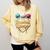 Baseball Lifestyle Drip Comfort Colors Sweatshirt Blue Spruce