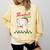 Baseball Mama Christmas Santa Hat Xmas Softball Mom Comfort Colors Sweatshirt Blue Spruce
