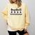 Baseball Mama Retro Groovy Baseball Mom Mother Game Day Comfort Colors Sweatshirt Blue Spruce