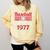 Baseball Mom Since 1977 Comfort Colors Sweatshirt Blue Spruce Baseball Mom Since 1977 Comfort Colors Sweatshirt Blue Spruce