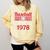 Baseball Mom Since 1978 Comfort Colors Sweatshirt Blue Spruce Baseball Mom Since 1978 Comfort Colors Sweatshirt Blue Spruce