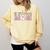 Baseball Mom Bleached Messy Bun Game Day Comfort Colors Sweatshirt Blue Spruce Baseball Mom Bleached Messy Bun Game Day Comfort Colors Sweatshirt Blue Spruce