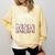 Baseball Mom Cute Baseball Mama Proud Senior Baseball Player Premium Comfort Colors Sweatshirt Blue Spruce